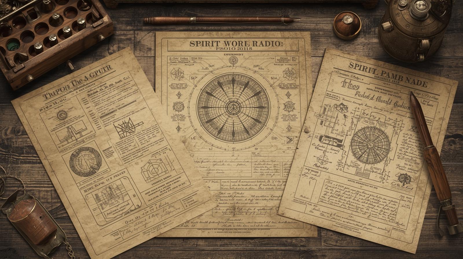 エジソンがマジで作った「霊界ラジオ」！設計図と実験の記録